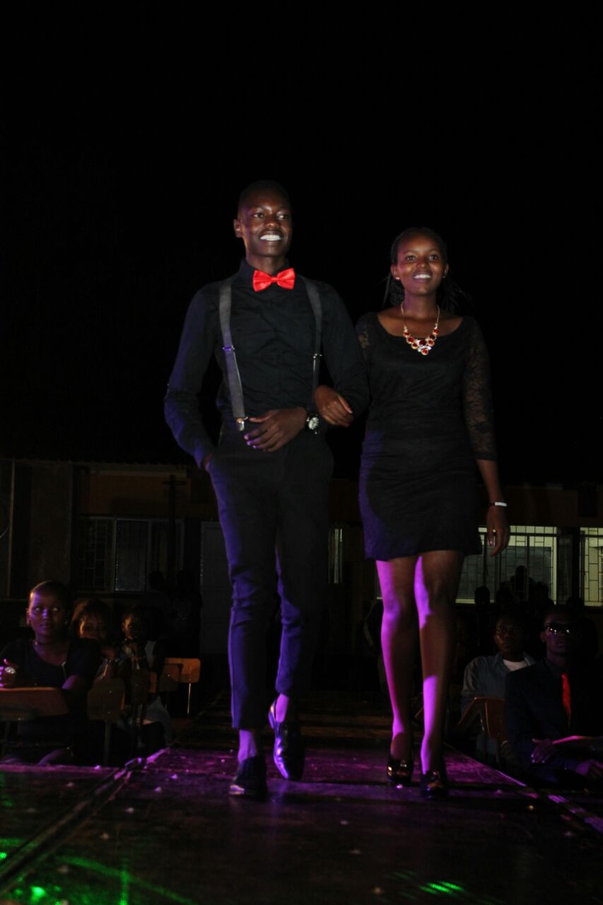 Givan Situma won the best couple at Mr and Miss KMTC Kakakmega