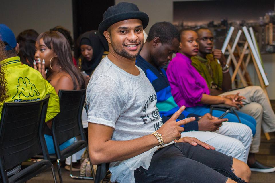 TV presenter Jamal Gaddafi is acclaimed as one of the founders of Mtindo Afrika and was also present at this year's event