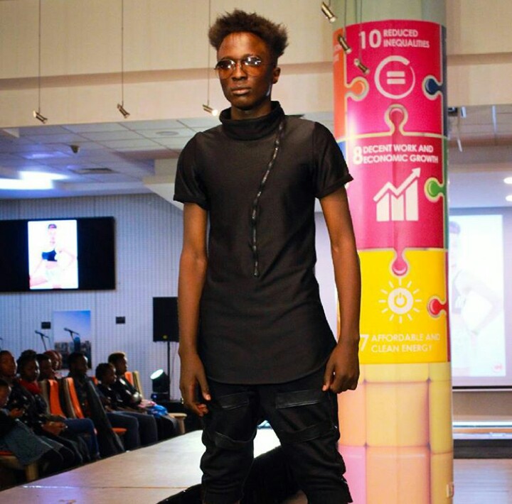 Fotophreak Model of the week Alvin Randy in action during the Africa Fashion Fusion event