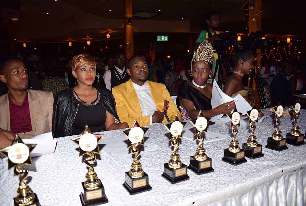 Mashujaa Awards 2017: The Judges. Center- Vinn Clizz