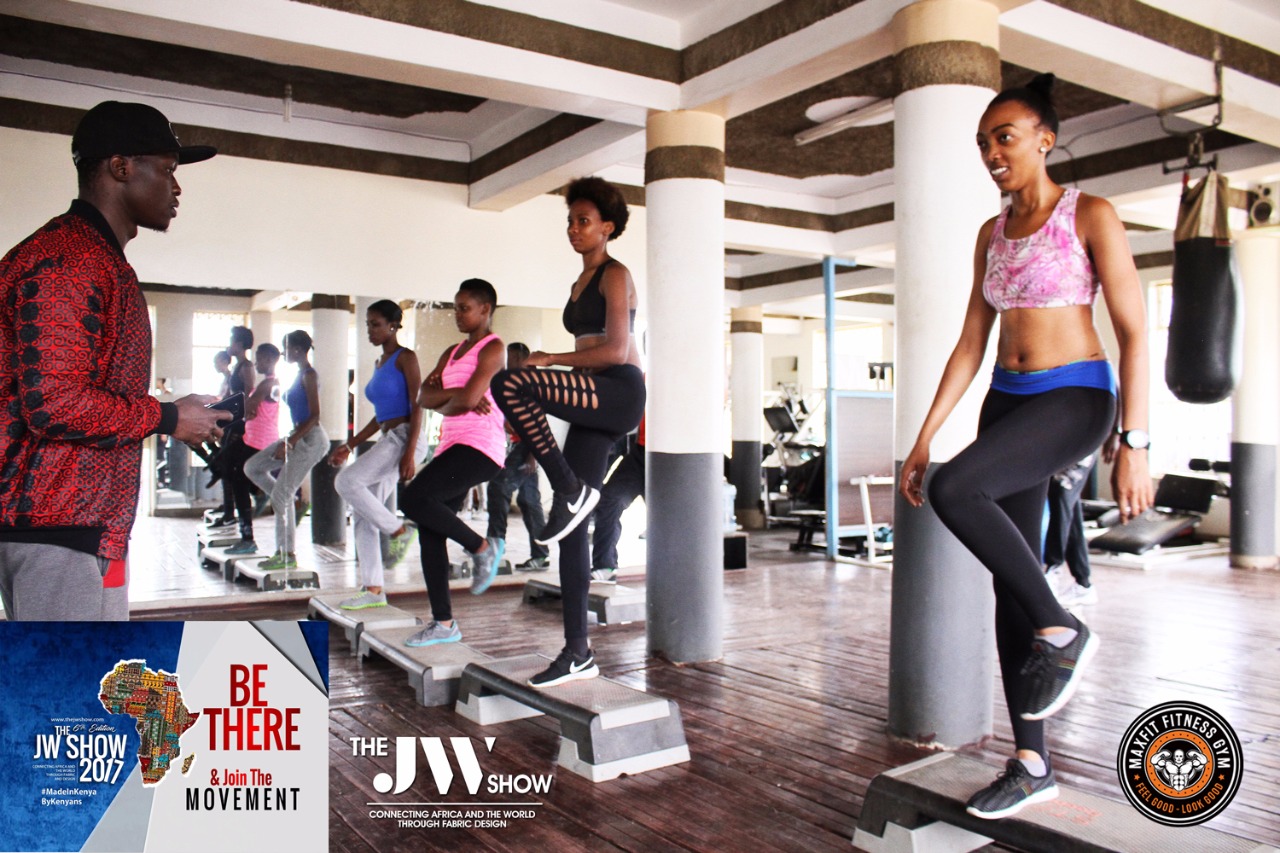 Model Training for the JW Show: Some of the faces you will see on the runway during the fashion event