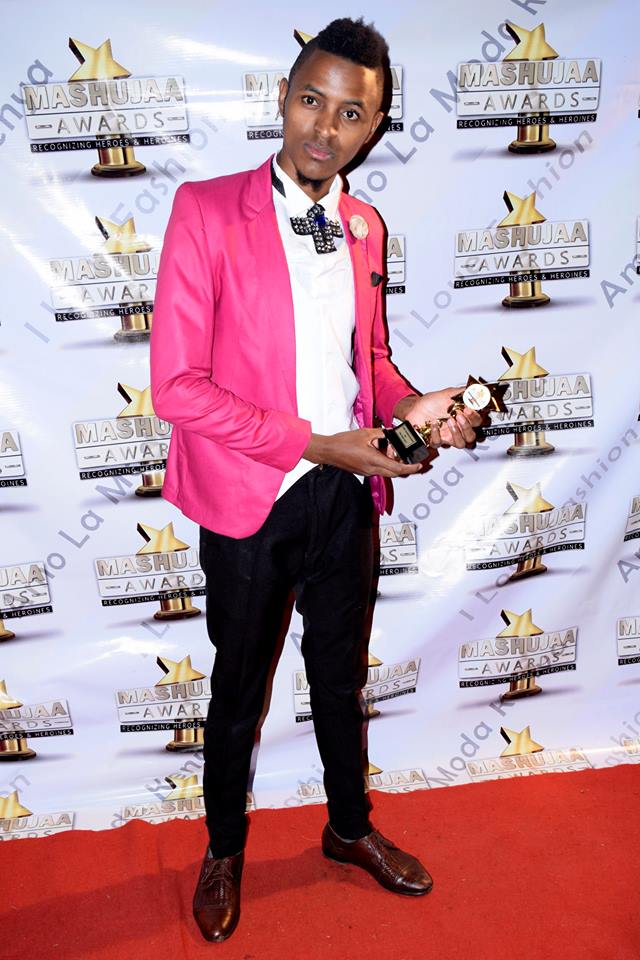 Mashujaa Awards 2017: Modelana Fashions founde and C.E.O Bruce Matheka was awarded Chief Choreographer of the Year