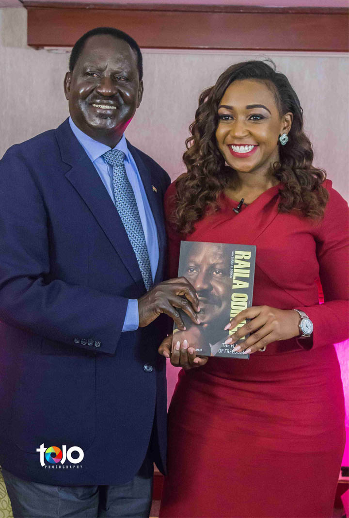 Fotophreak Magazine: Tojo photography at a past interview between Raila Odinga and celebrated KTN journalist Betty Kyallo.