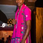 Mr and Miss Untamed Kenya 2018 first runners up Shaban Shamel displaying his cultural wear.
