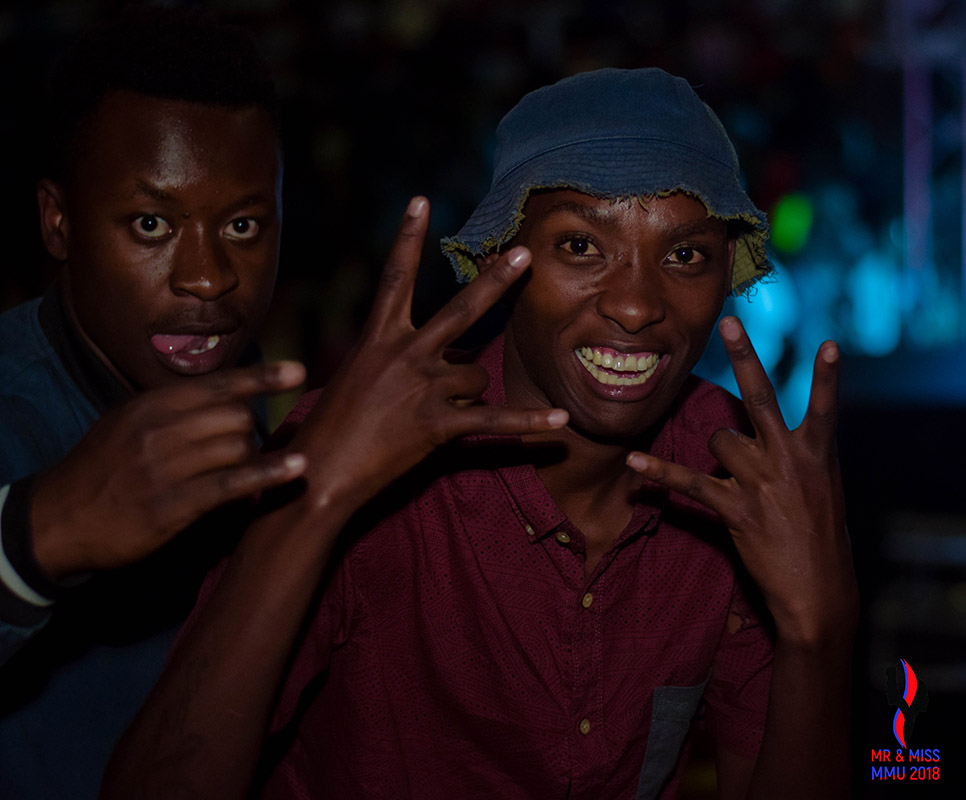 Turn up kings and queens showed up in large numbers to witness the crowniong of the new Mr and Miss MMU 2018