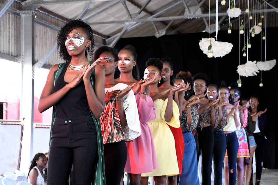 Models at the Fashion Couture Affair 2018: Make up and Face Art by Lintons Beauty College