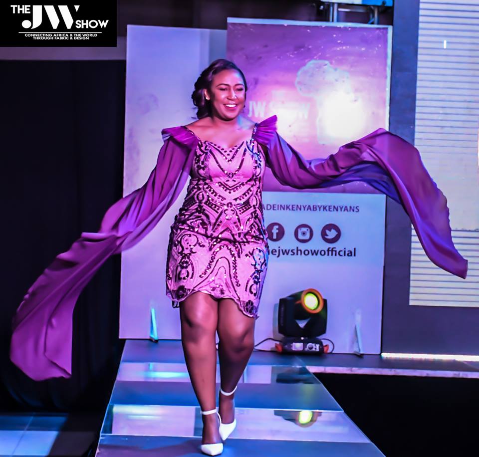 She got wings to fly! Flair by Betty CEO Betty Kyallo dancing her way to the panelists bench at the JW Show 2018