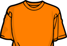 orange shirt