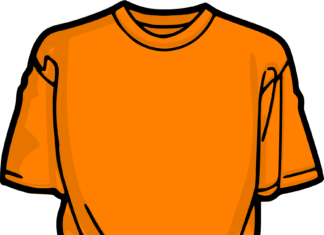 orange shirt