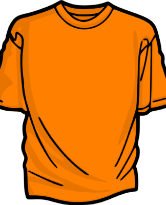 orange shirt