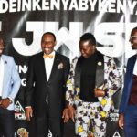 We cant wait to see you at the next edition of the JW Show in 2020. Far right, Mr. Brian Mwau of Centum - Investments. Far left, Mr. Clive Lupao - Head of Communications - The JW Show