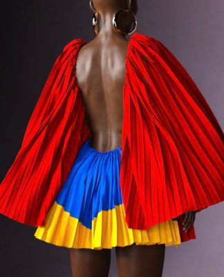 Some of the 3D Model designs used by Anifa Mvuemba in her latest fashion collection released during the COVID19 Pandemic