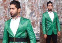 Chef Ali Mandhry has been spotted on many occasions rocking designs by John Kaveke