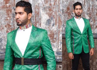 Chef Ali Mandhry has been spotted on many occasions rocking designs by John Kaveke
