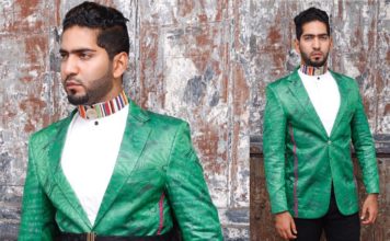Chef Ali Mandhry has been spotted on many occasions rocking designs by John Kaveke