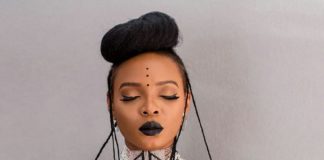Nigerian Singer Yemi Alade drapped in jewellery by Patricia Mbela during Coke Studio Africa