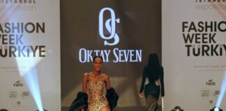 Ms. Eleshia Ais was the only African ampong the participating models and designers at the event.