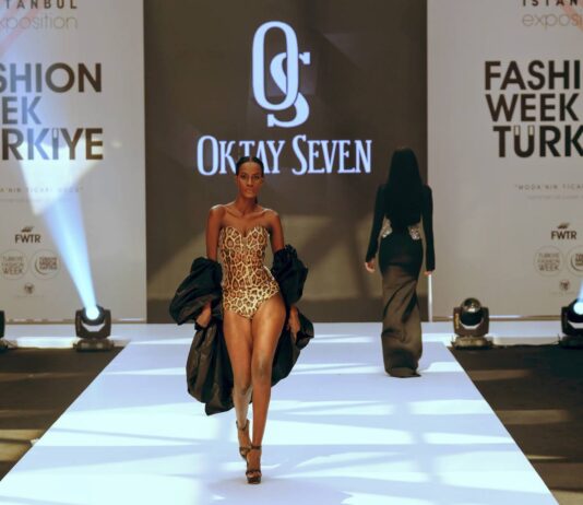 Ms. Eleshia Ais was the only African ampong the participating models and designers at the event.